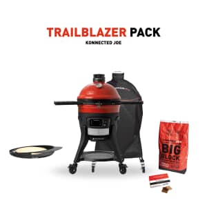 Kamado Joe Konnected Joe with Trailblazer Pack