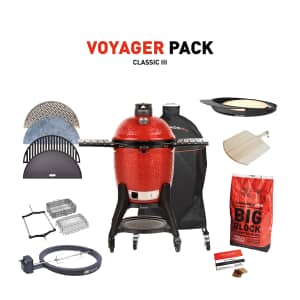 Kamado Joe Classic III Cart with Voyager Pack