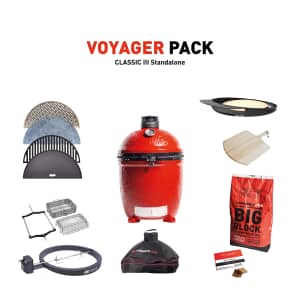 Kamado Joe Classic III Stand-Alone with Voyager Pack