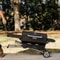 Masterbuilt Portable Charcoal BBQ and Smoker with Cart 3