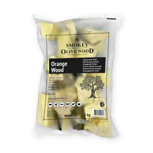 Smokey Olive Wood Chunks No.5 - 5 kg - Orange Wood