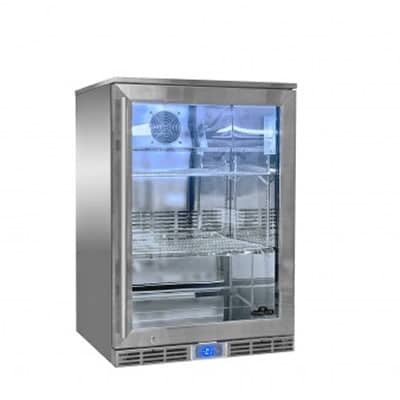 Napoleon Commercial Grade Outdoor Beverage Fridge / Cooler - Single Door Opens Right
