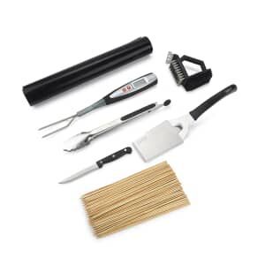 Norfolk Grills Tools - 7 Piece BBQ Tool Starter Kit