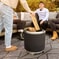 Napoleon Timberwolf 47cm Phantom Matte Black Smokeless Fire Pit 2