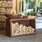 OFYR Island Corten 100 Teak Wood Outdoor Cooking Unit 4