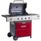 Outback Meteor 4 Burner Gas BBQ - Red - OUT370698 3