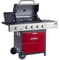 Outback Meteor 4 Burner Gas BBQ - Red - OUT370698 4