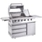 Outback 2025 Signature II 4 Burner Hybrid - Stainless Steel with MCS - OUT370759 with cover and rotisserie 3