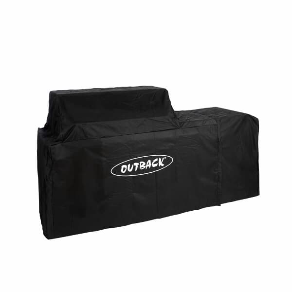 Outback BBQ Cover with Air Vents for Signature II 4 Burner with Cylinder Holder
