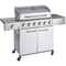 Outback Meteor 6 Burner Gas BBQ - Stainless Steel OUT370963 1