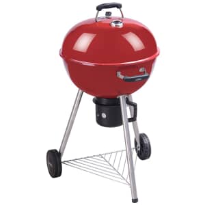 Outback Comet Charcoal Kettle In Red