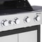 Outback Mercury 4 Burner Gas BBQ Stainless Steel 4