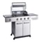 Outback New Jupiter 4 Burner Hybrid  Stainless Steel Gas BBQ with Utility Basket | Cover | Accessories 2