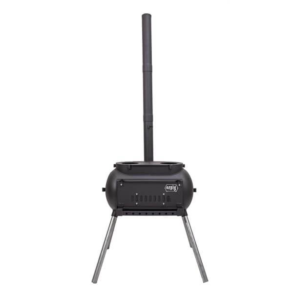 Ozpig Big Pig Portable Wood Fired BBQ Stove and Heater