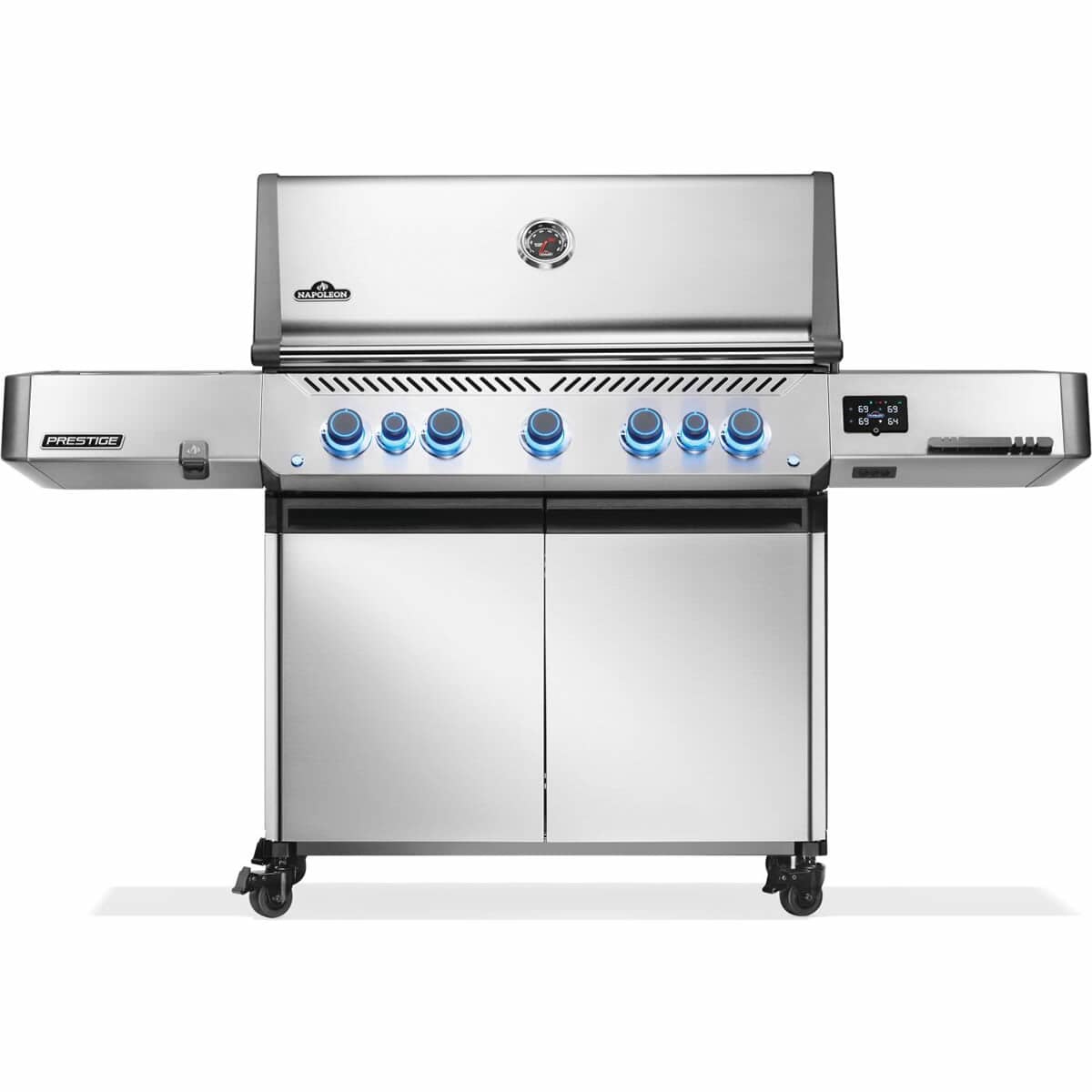 Napoleon Prestige P665 Connected Stainless Steel Propane Gas BBQ