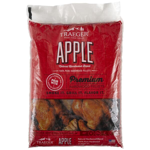 Traeger Grills Wood Pellets - Apple 9kg