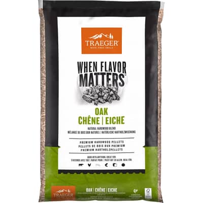 Traeger Oak Wood Pellets 9kg FSC
