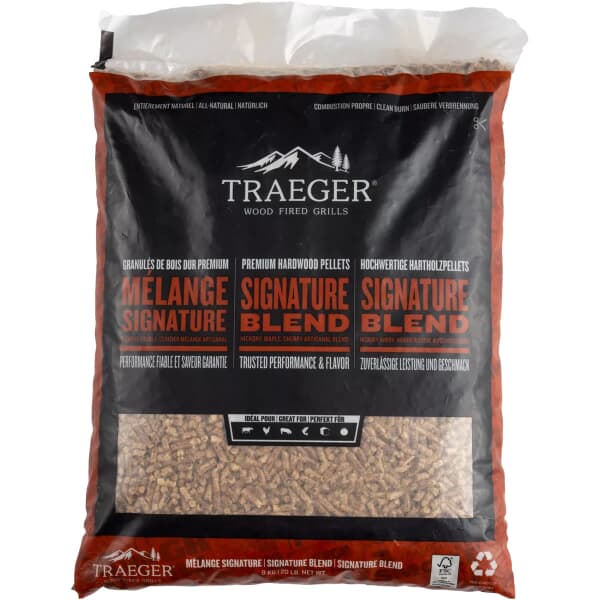 Traeger Signature Blend Wood Pellets 9kg FSC