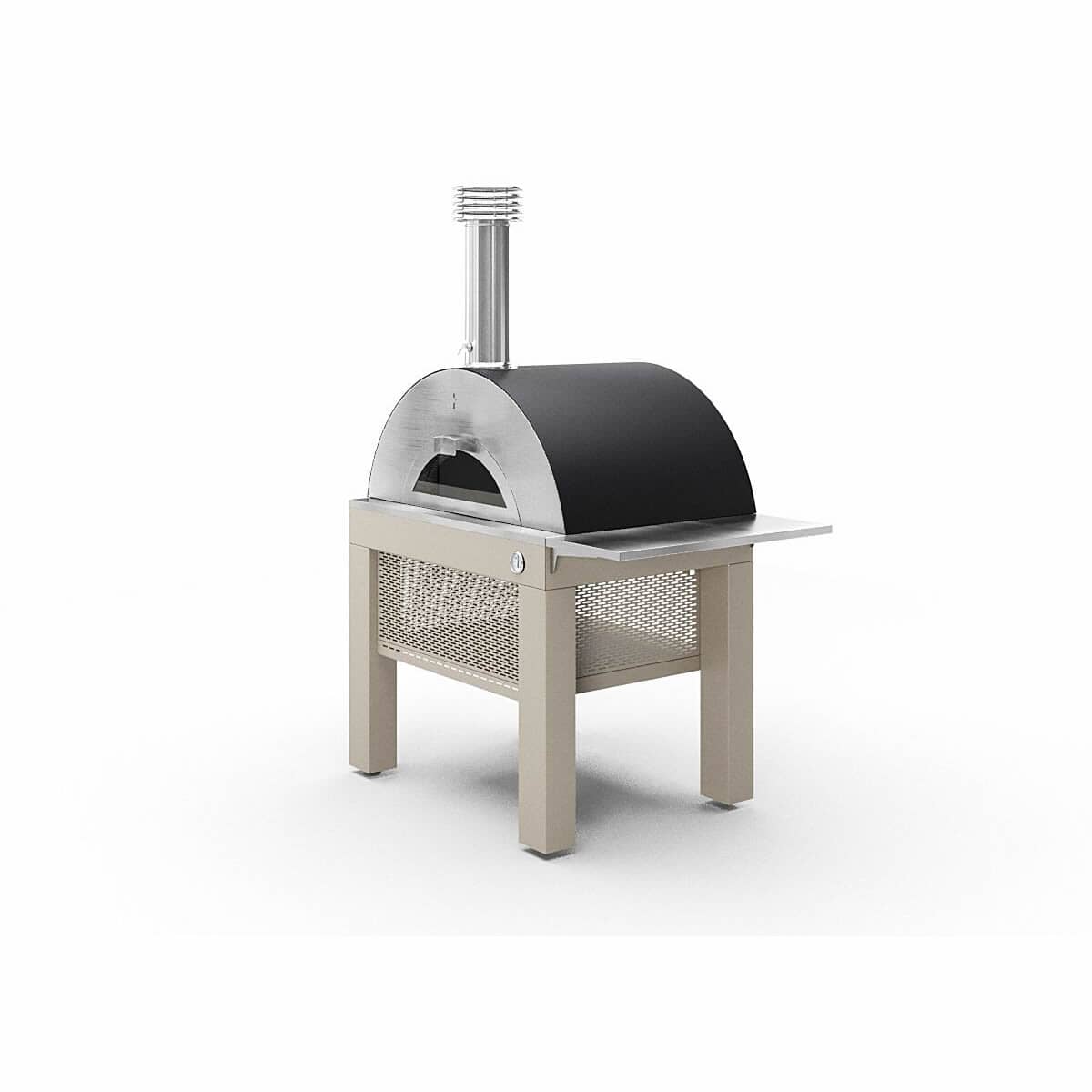 Fontana Bellagio Wood Pizza Oven Including Trolley (PFBEACC) BBQ World