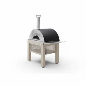 Fontana Bellagio Wood Pizza Oven Including Trolley 