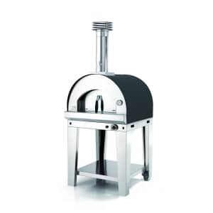 Fontana Margherita Gas Pizza Oven Including Trolley - Anthracite 
