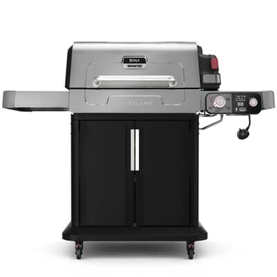 Ninja FlexFlame Gas BBQ And Outdoor Cooking System - Black And Stainless Steel