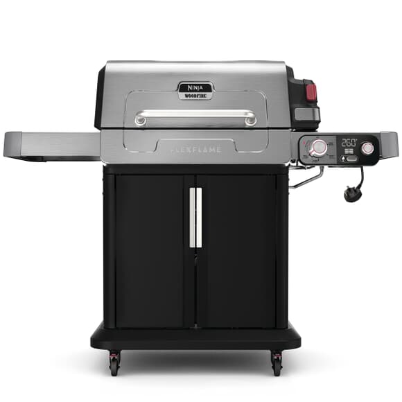 Ninja FlexFlame Gas BBQ And Outdoor Cooking System - Black And Stainless Steel