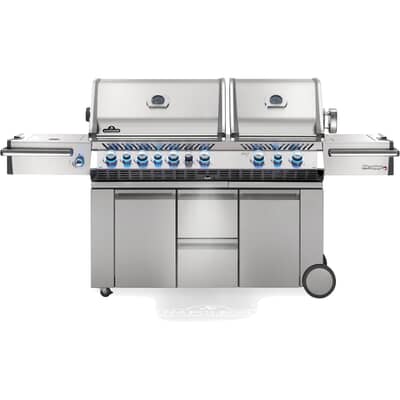 Napoleon Prestige Pro 825 Propane Gas BBQ - INCLUDES COVER AND ROTISSERIE PRO825RSBIPSS-3-GB