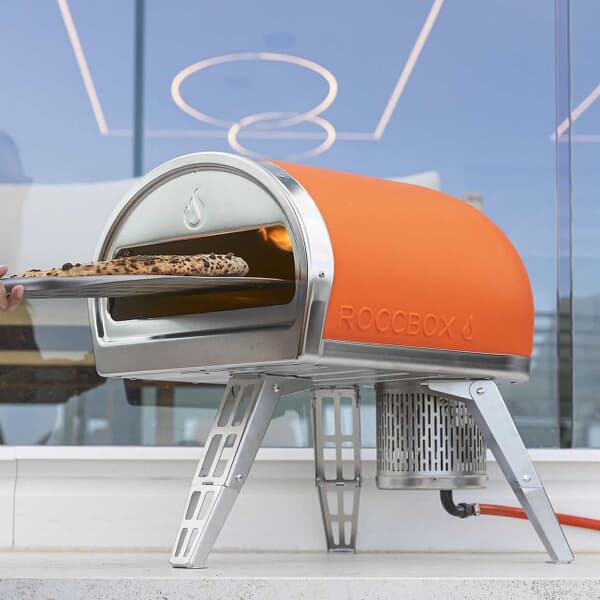 Gozney Roccbox Orange Limited Edition with Wood Burner