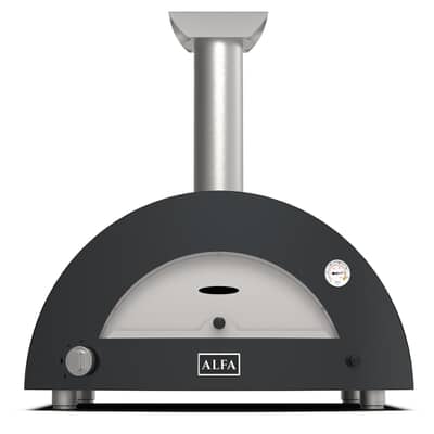Alfa Forni Moderno 2 Pizze Hybrid Pizza Oven - Ardesia Grey