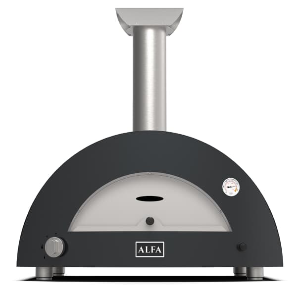 Alfa Forni Moderno 2 Pizze Hybrid Pizza Oven - Ardesia Grey