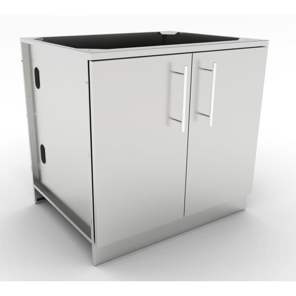 Sunstone Cabinet for Storage with Double Door and Shelves