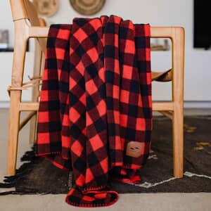 Slowtide Yukon Fleece Blanket Red