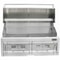 Sunstone 42 Inch Gas Hybrid Charcoal/Wood Burning Dual Zone Grill 2