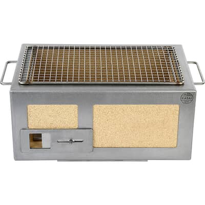 Kasai Little Kasai Konro Table Charcoal Grill - 405 (L) x 265 (W) x 210 (H) mm