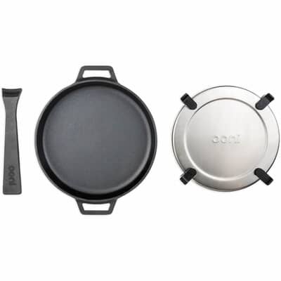 Ooni Cast Iron Skillet Pan