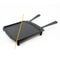 Ooni Dual-Sided Cast Iron Grizzler Plate 34.6cm x 31.8cm x 5.1cm 1