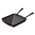 Ooni Dual-Sided Grizzler Plate 34.6cm x 31.8cm x 5.1cm