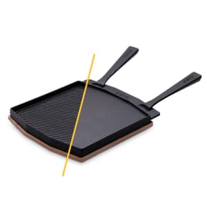 Ooni Dual-Sided Grizzler Plate 34.6cm x 31.8cm x 5.1cm