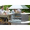 Buschbeck Venedig Masonry Barbecue with Stainless Steel Hood 4