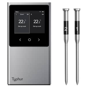 Typhur Sync Dual Wireless Thermometer
with 2 Probes 