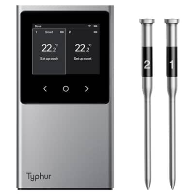 Typhur Sync Dual Wireless Thermometer
with 2 Probes 