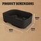 Ninja Woodfire Electric BBQ Grill Combo Crisper Basket Black 2