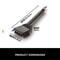 Ninja Woodfire Grill Cleaning Brush Black 3