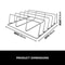Ninja Woodfire XL Rib Rack Silver  4