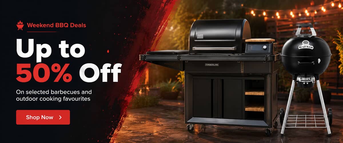 Weekend BBQ Deals - Up To 50% Off