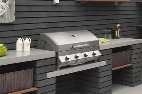 Built in barbecues