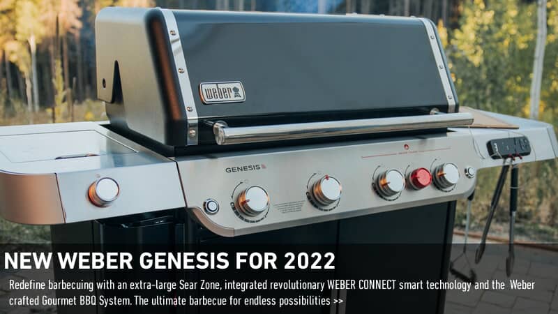 New Weber Genesis Gas Barbecues