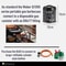 Weber Q 1200 Black Gas BBQ with Stand 9