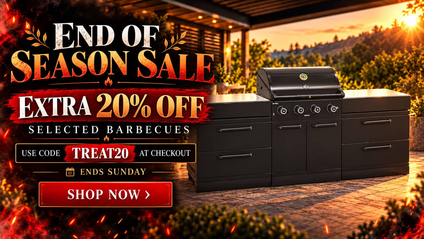 End of season sale - Extra 20% Off